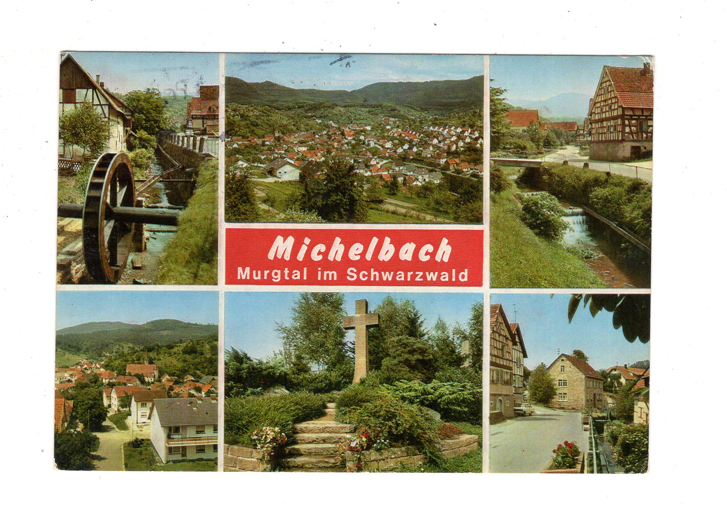 Ansichtskarte Gaggenau / Stadtteil Michelbach / Schwarzwald / K1-57