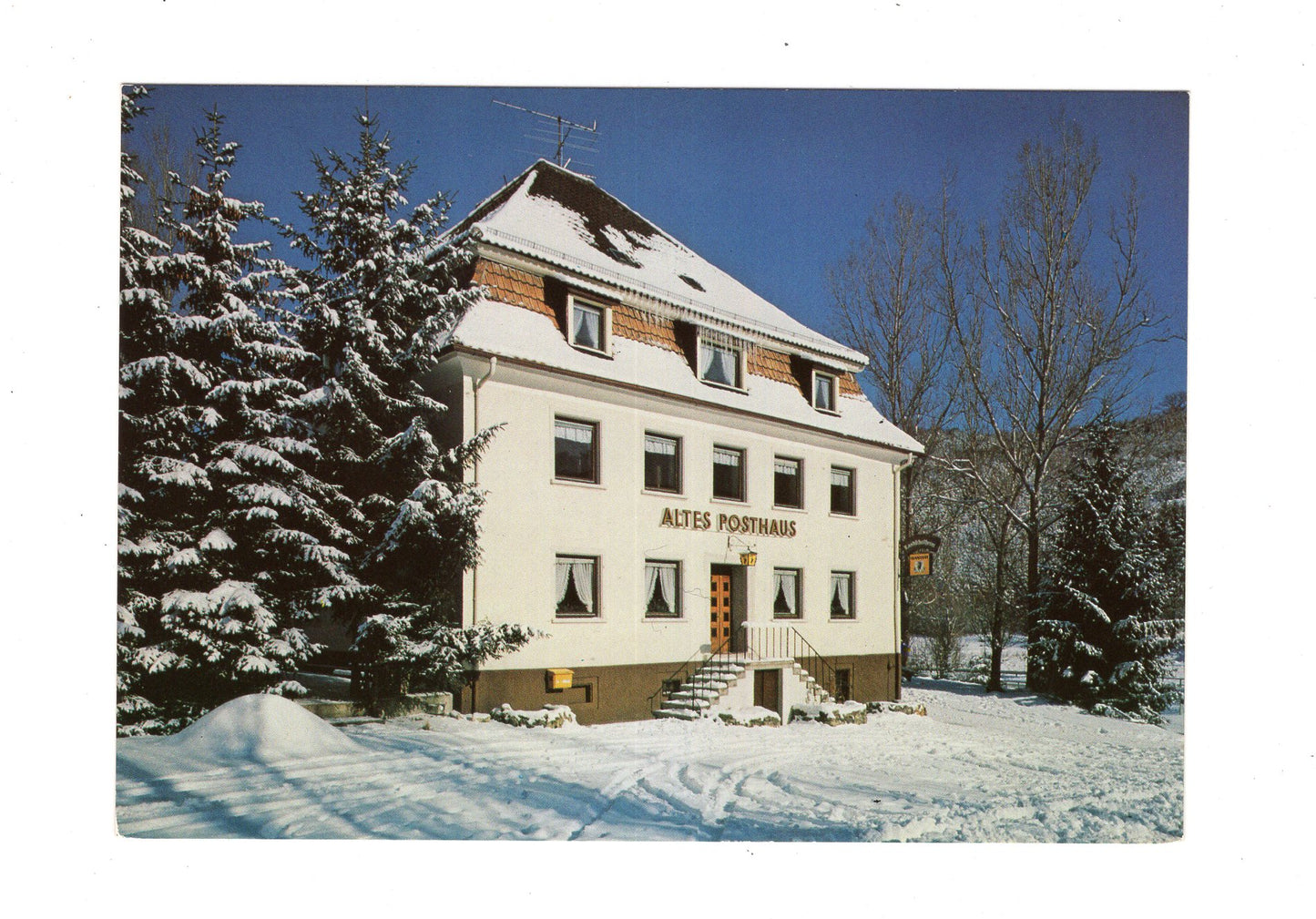 Ansichtskarte Schullandheim Altes Posthaus / Löffingen 4 - Unadingen