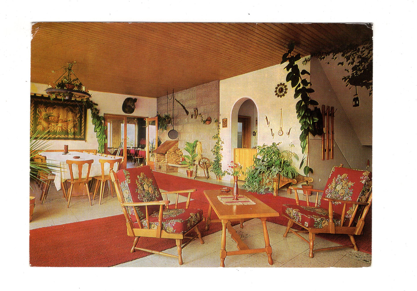 Ansichtskarte Hotel Pension Müller / Eltmann / Steigerwald / I1-51