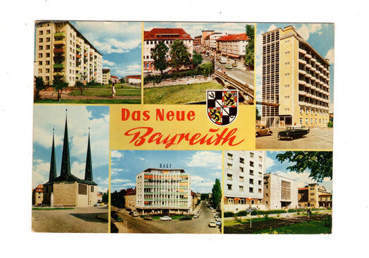 Ansichtskarte Das neue Bayreuth
