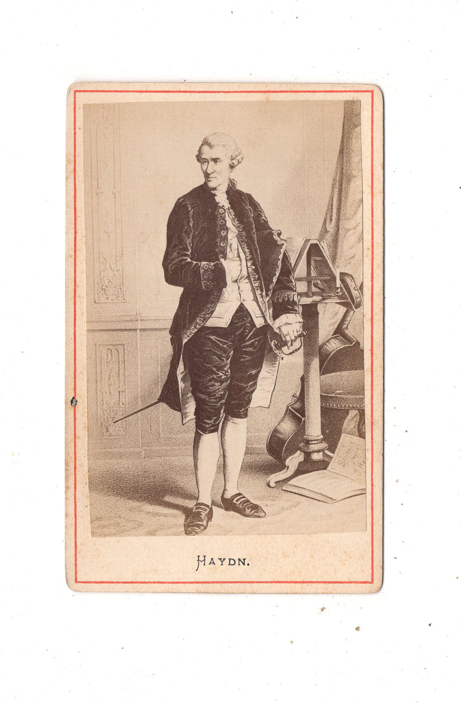 Fotografie Kunst / Joseph Haydn - 1870er