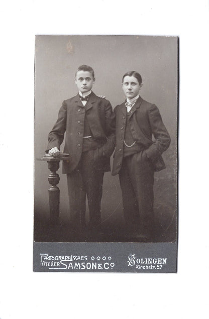 Fotografie Feine Jungen - Solingen 1900er