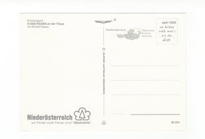 Ansichtskarte Raabs an der Thaya / Niederösterreich / Österreich