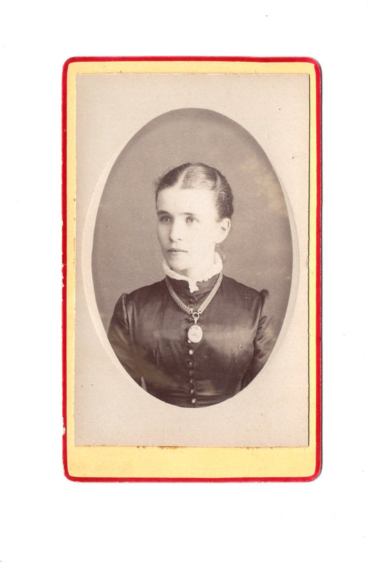 Fotografie Damenportrait - Paris 1870er