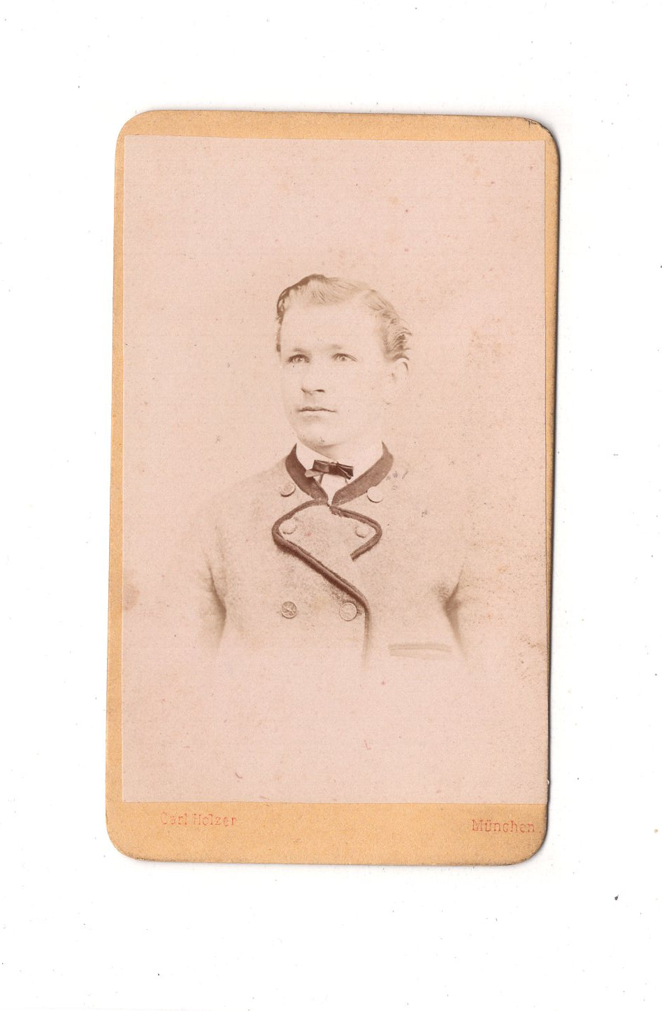 Fotografie Herrenportrait - München um 1870 / CDV C1-20