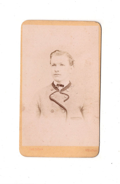 Fotografie Herrenportrait - München um 1870 / CDV C1-20