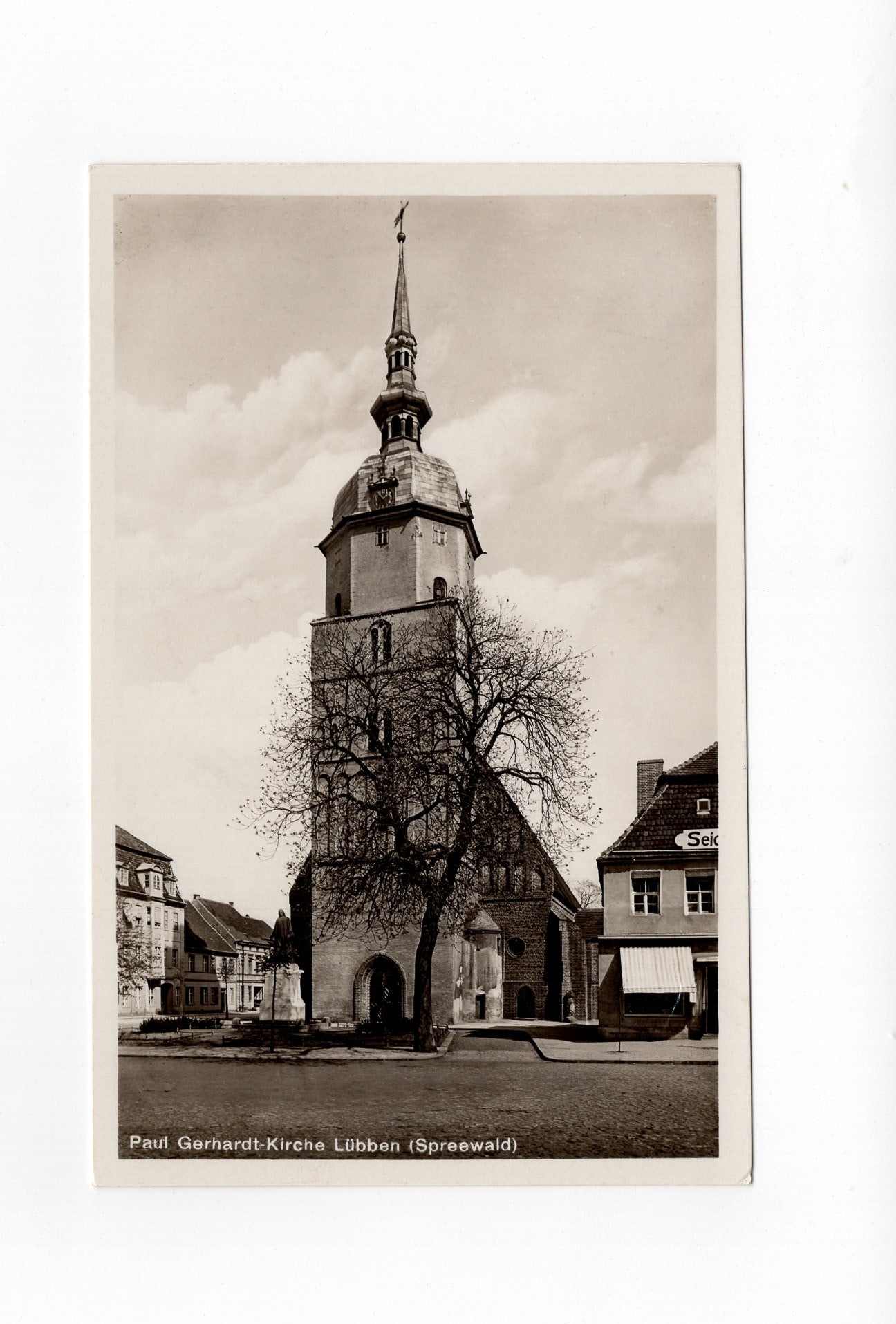 Ansichtskarte Lübben / Spreewald / Paul-Gerhardt-Kirche