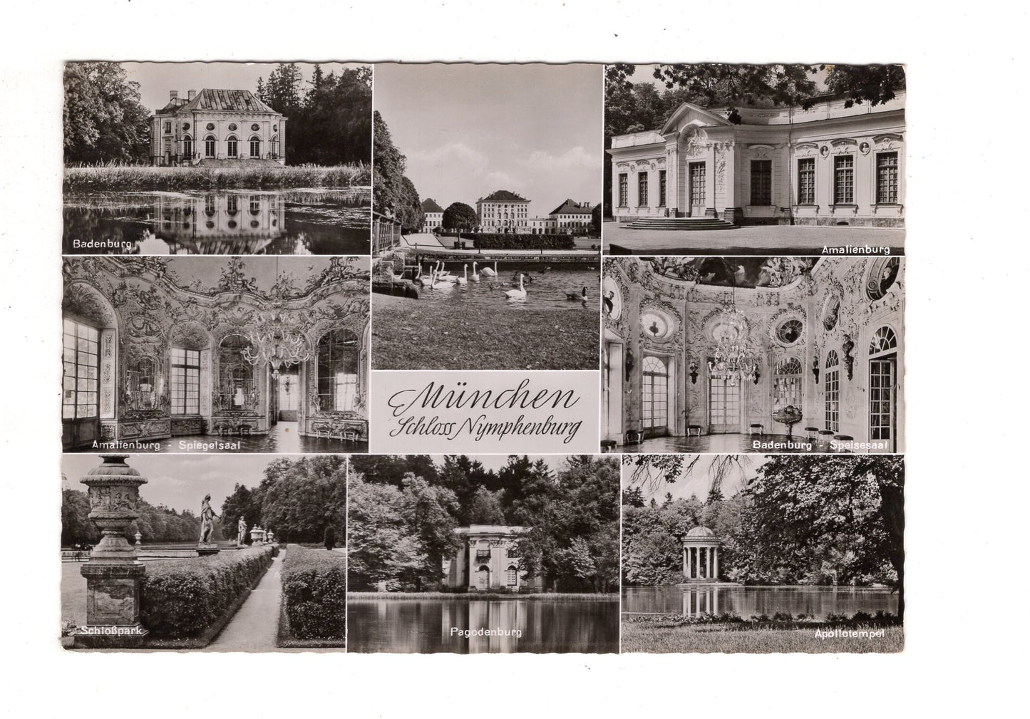 Ansichtskarte München / Schloss Nymphenburg / I1-67