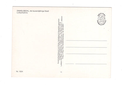 Ansichtskarte Landesgartenschau Dinkelsbühl 1988