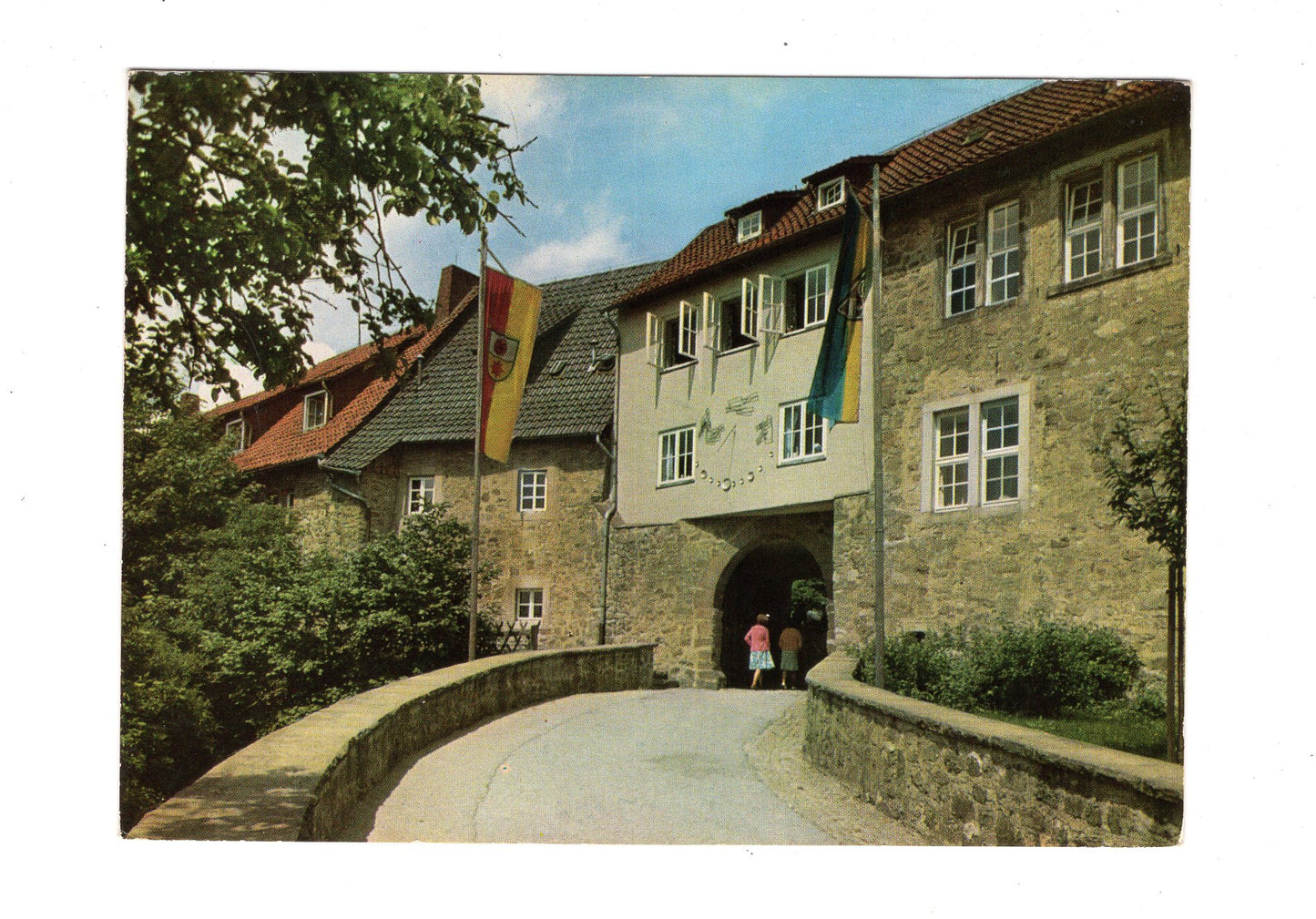 Ansichtskarte Kreisjugendheim Burg Sternberg / Extertal 1 - Bösingfeld-Linderhofe
