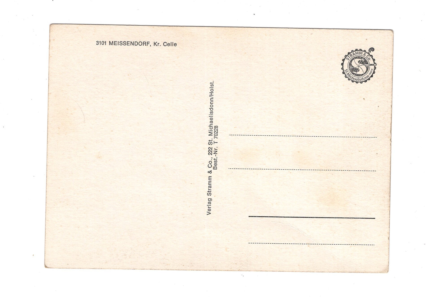 Ansichtskarte Meißendorf / Kreis Celle