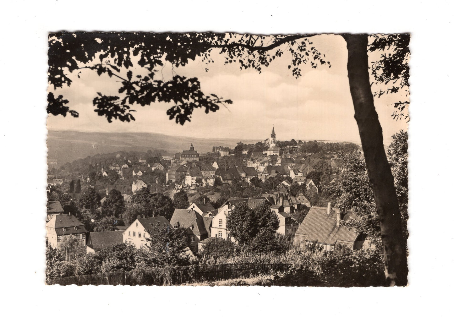 Ansichtskarte Hartenstein im Erzgebirge