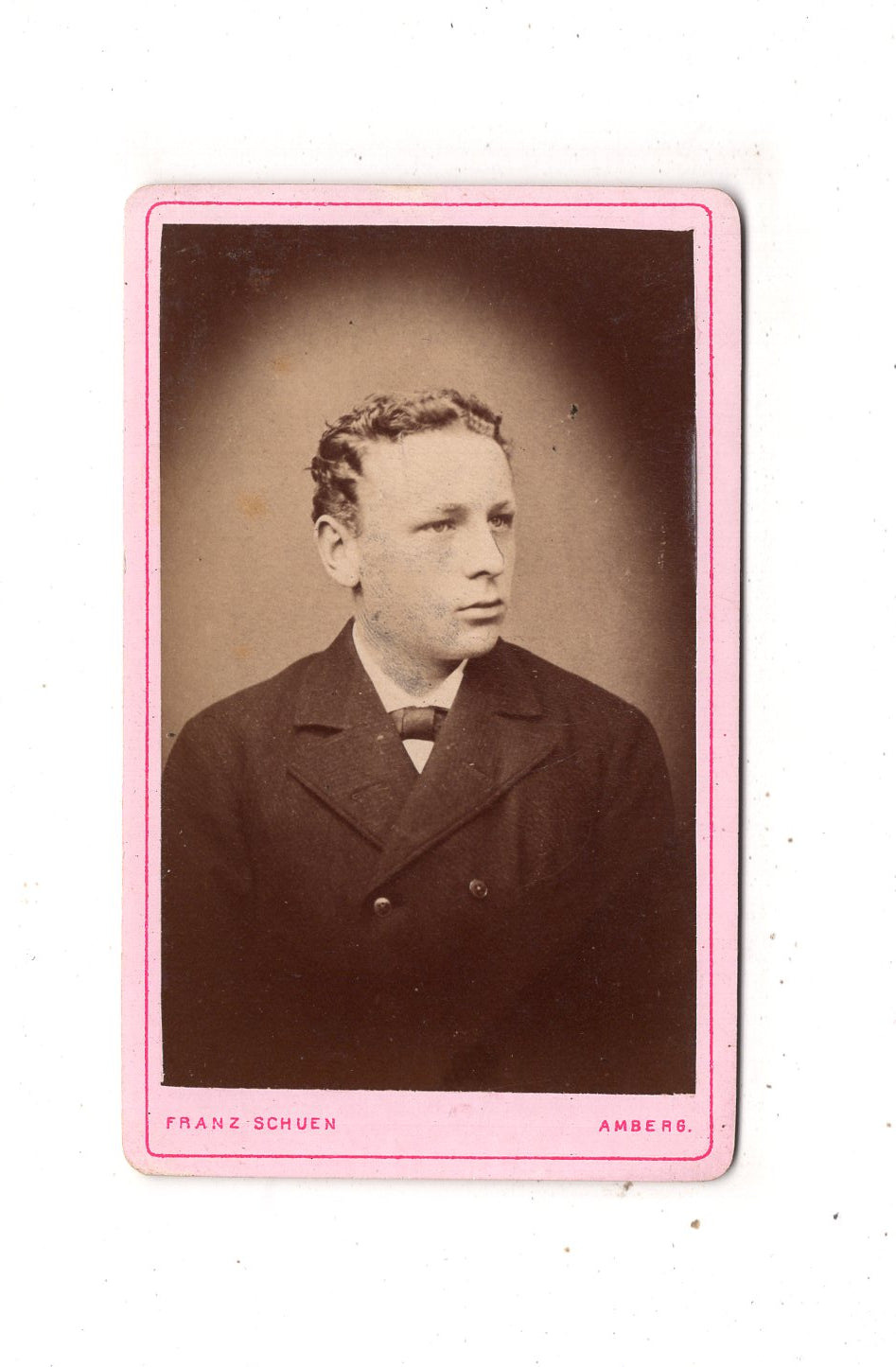 Fotografie Feiner Junge - Amberg 1870er