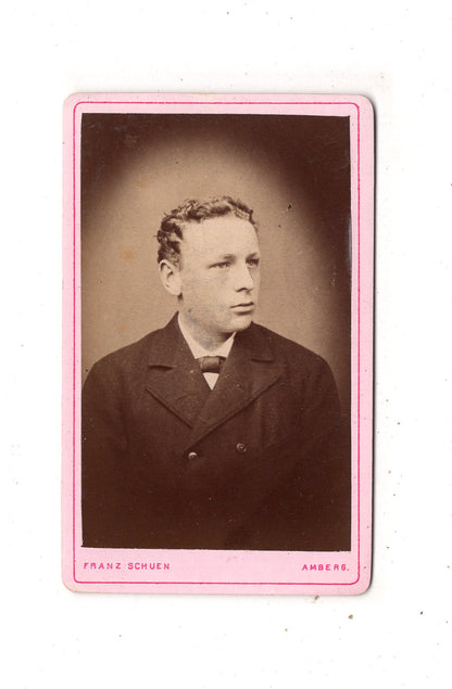 Fotografie Feiner Junge - Amberg 1870er