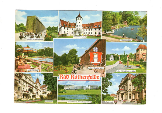 Ansichtskarte Bad Rothenfelde / Neues Gradierwerk +++