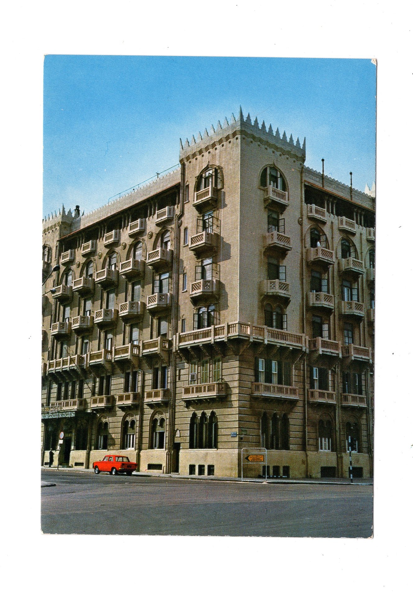 Ansichtskarte Alexandria / Hotel Cecil / Ägypten