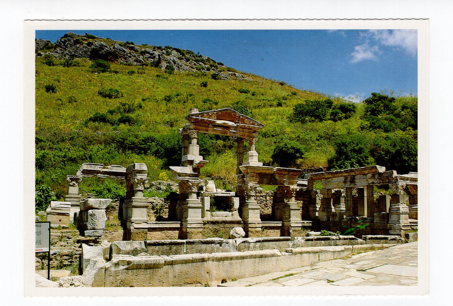 Ansichtskarte Efes / Izmir / The fountain of Trajan / Türkei
