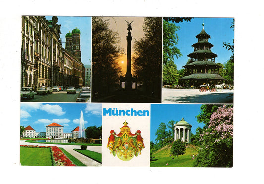 Ansichtskarte München - Weltstadt mit Herz / I1-67