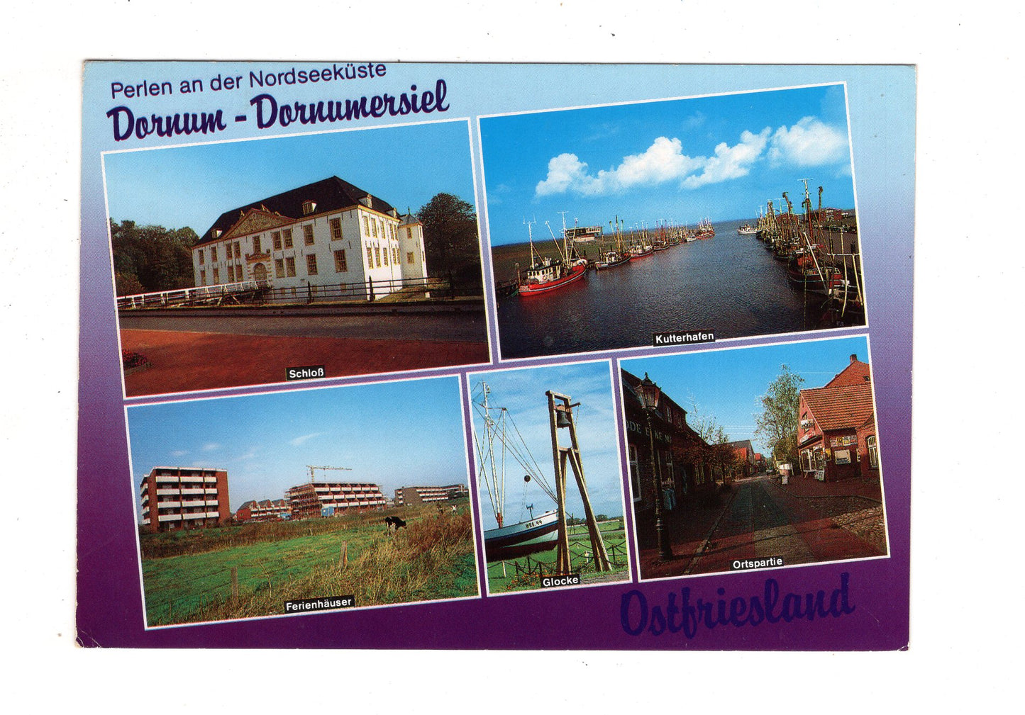 Ansichtskarte Dornum-Dornumersiel / Ostfriesland / J1-65