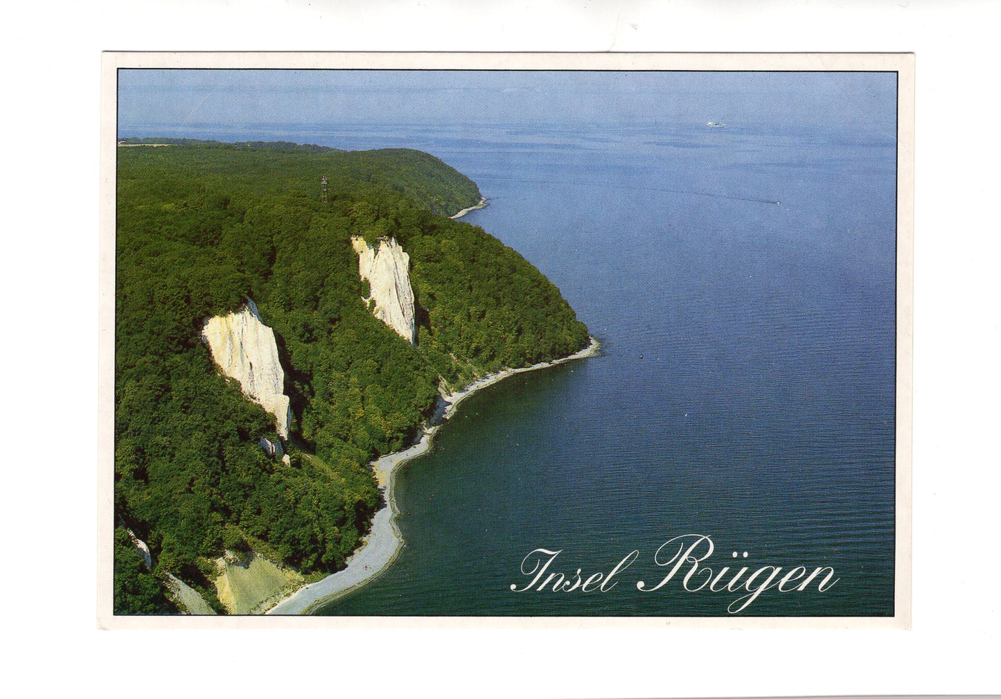 Ansichtskarte Insel Rügen / Blick auf den Königsstuhl