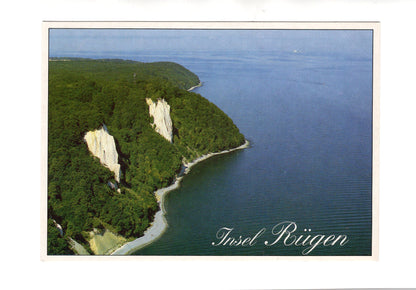 Ansichtskarte Insel Rügen / Blick auf den Königsstuhl