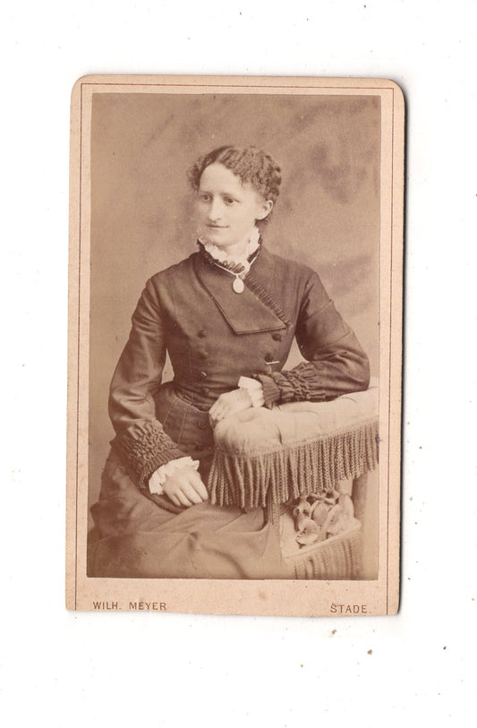 Fotografie Feine Dame - Stade 1880er