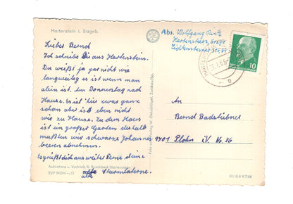 Ansichtskarte Hartenstein im Erzgebirge