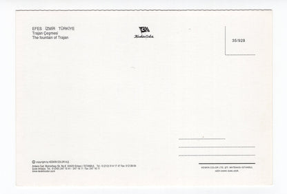 Ansichtskarte Efes / Izmir / The fountain of Trajan / Türkei