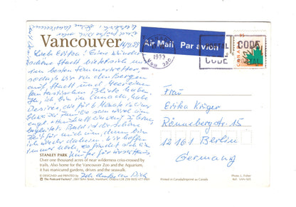 Ansichtskarte Vancouver / British Columbia / Kanada