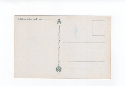 Ansichtskarte Lutherstadt Eisleben / Luthers Geburtshaus