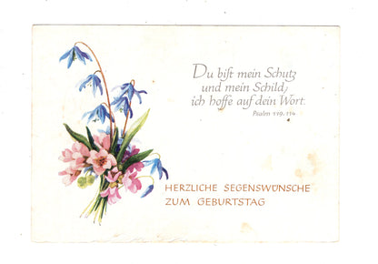 Ansichtskarte Glückwünsche / Glückwunsch zum Geburtstag / L1-56