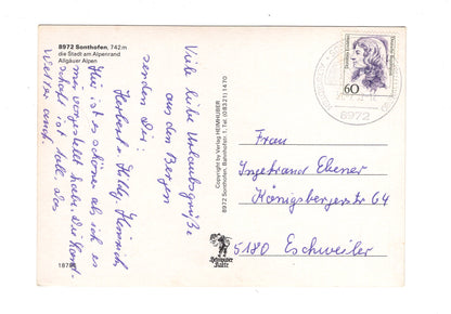 Ansichtskarte Sonthofen / Allgäuer Alpen / H1-54