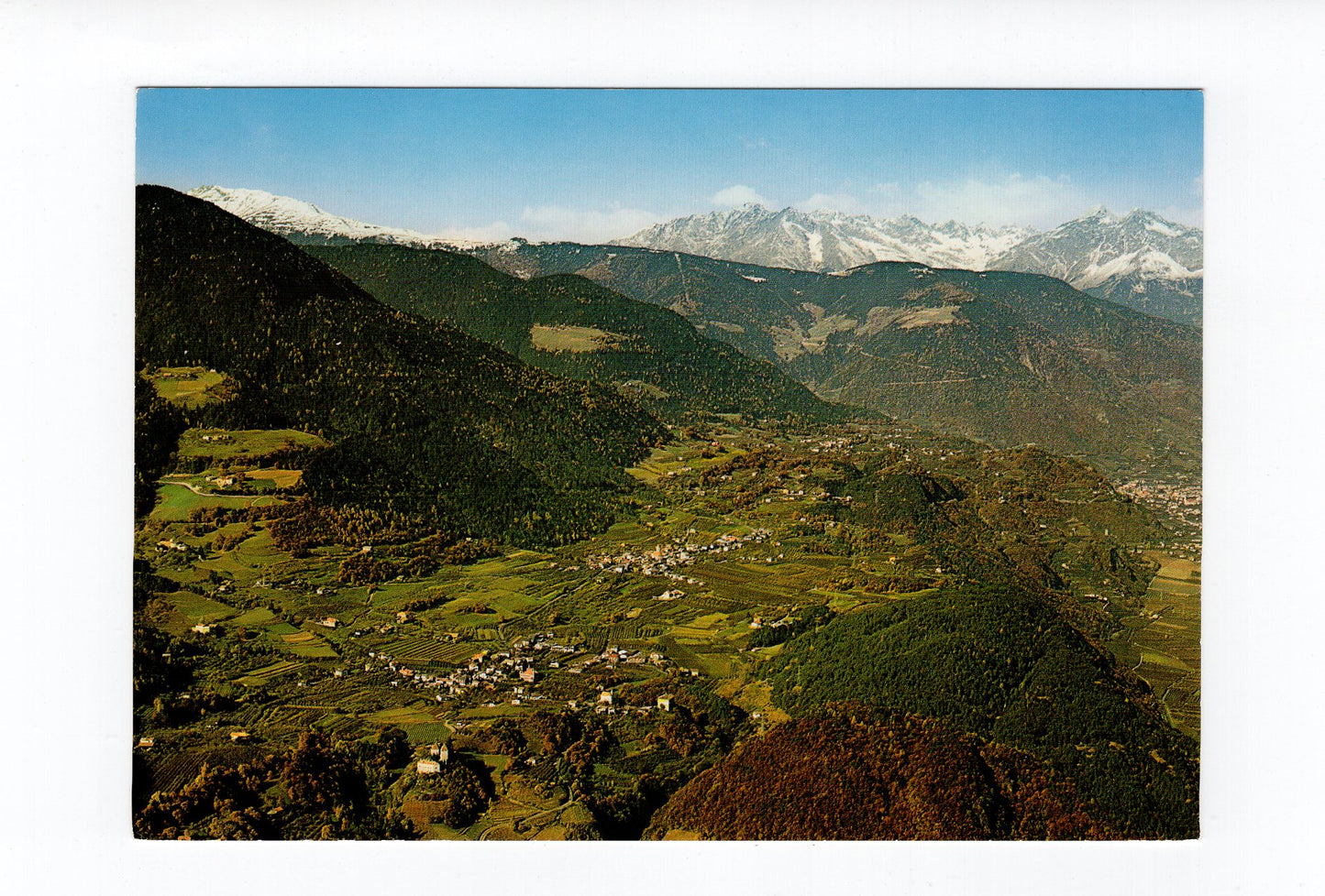 Ansichtskarte Tisenser Mittelgebirge / Südtirol / Italien