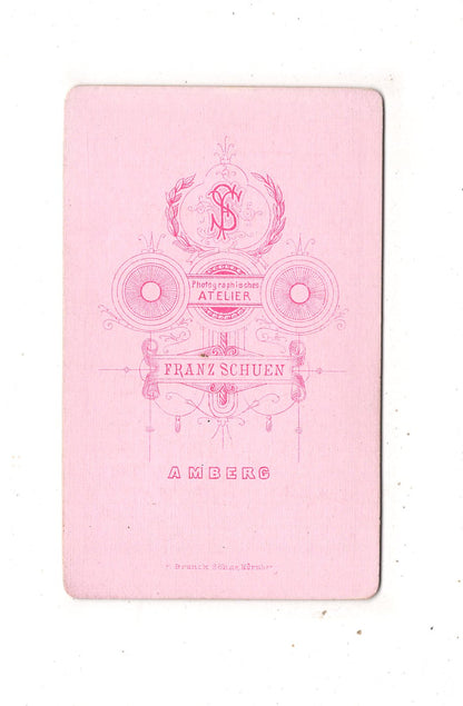 Fotografie Feiner Junge - Amberg 1870er