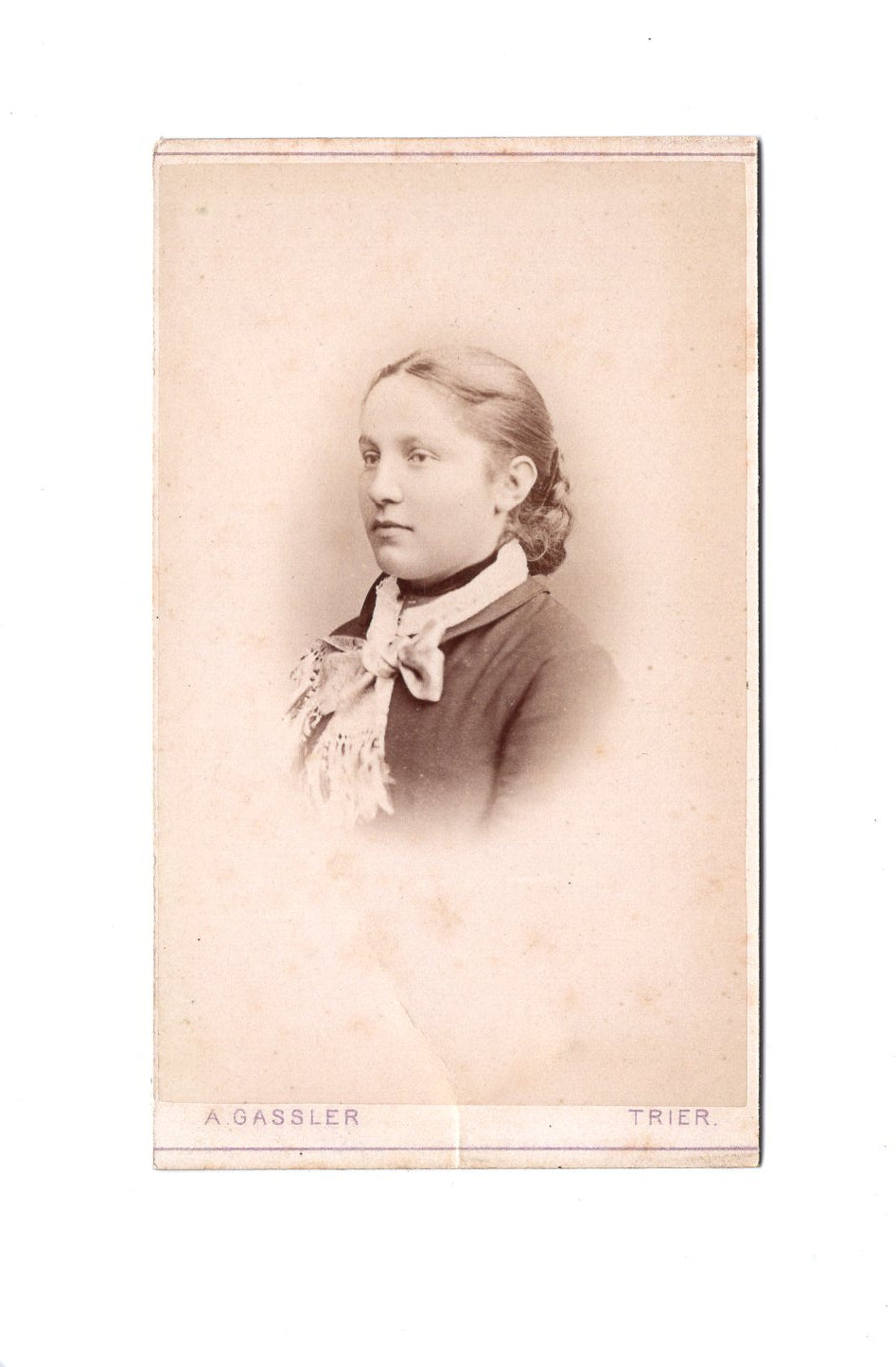 Fotografie Damenportrait - Trier 1880er