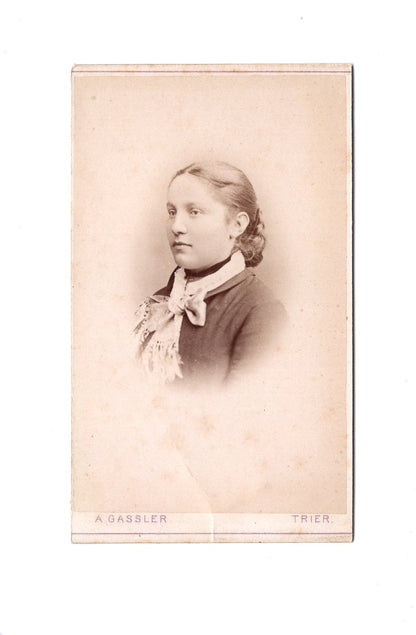 Fotografie Damenportrait - Trier 1880er