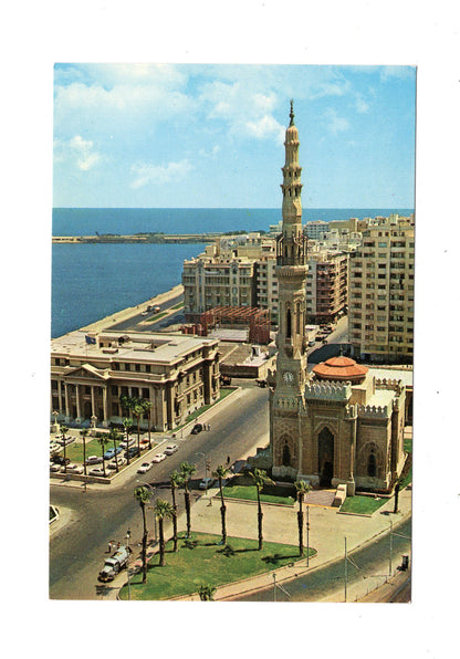 Ansichtskarte Alexandria / Kaid Ibrahim Moschee / Ägypten