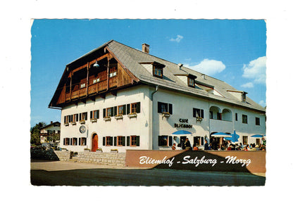 Ansichtskarte Café-Restaurant Bliemhof / Salzburg / Österreich