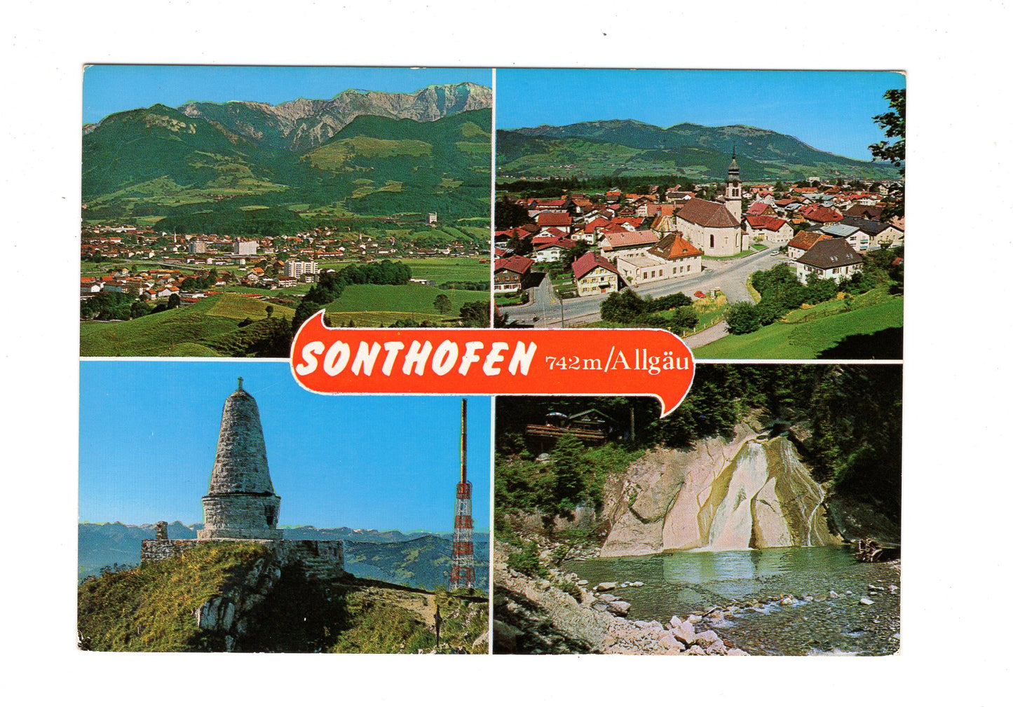 Ansichtskarte Sonthofen im Allgäu / H1-54
