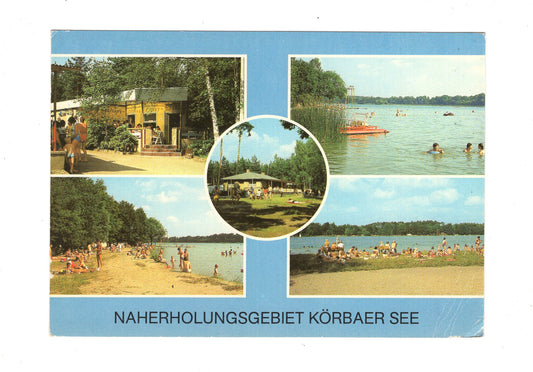 Ansichtskarte Körba / Kreis Herzberg / Naherholungsgebiet Körbaer See