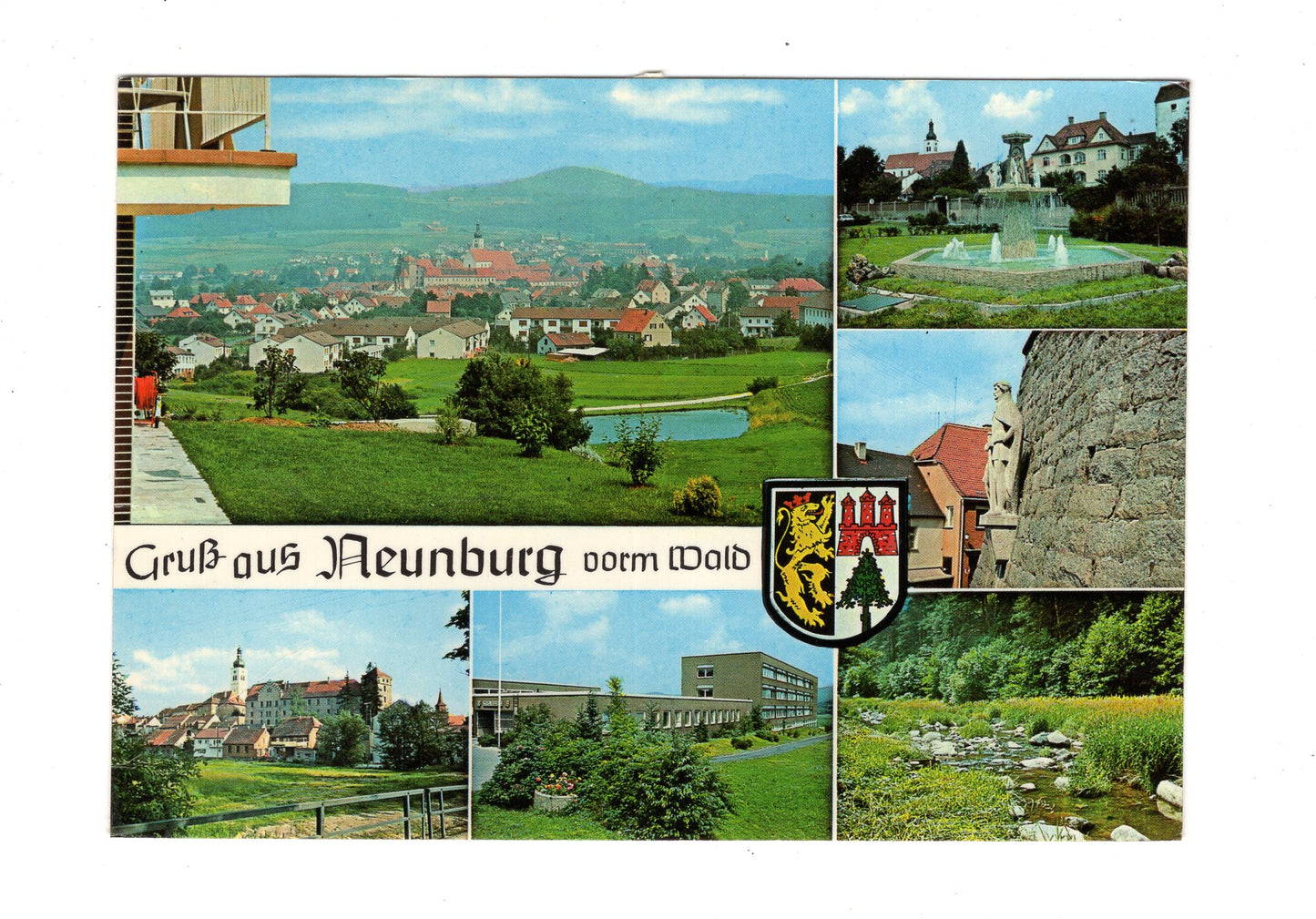 Ansichtskarte Neunburg vorm Wald