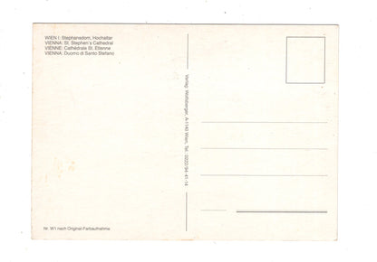 Ansichtskarte Wien / Stephansdom / Österreich / N1-64