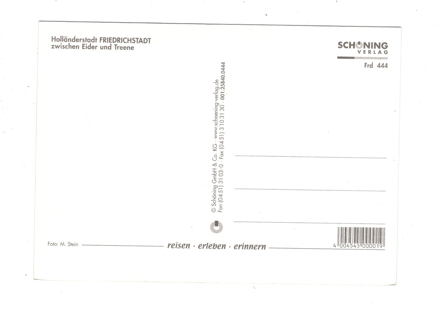 Ansichtskarte Friedrichstadt zwischen Eider und Treene / K1-57