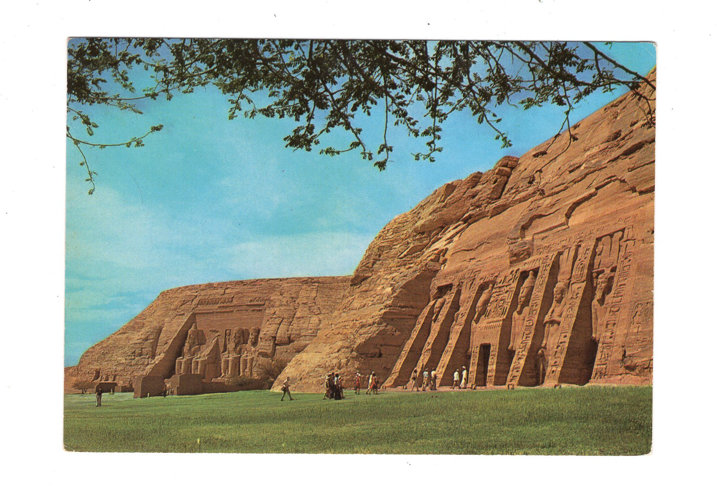 Ansichtskarte Abu-Simbel / Tempel / Ägypten
