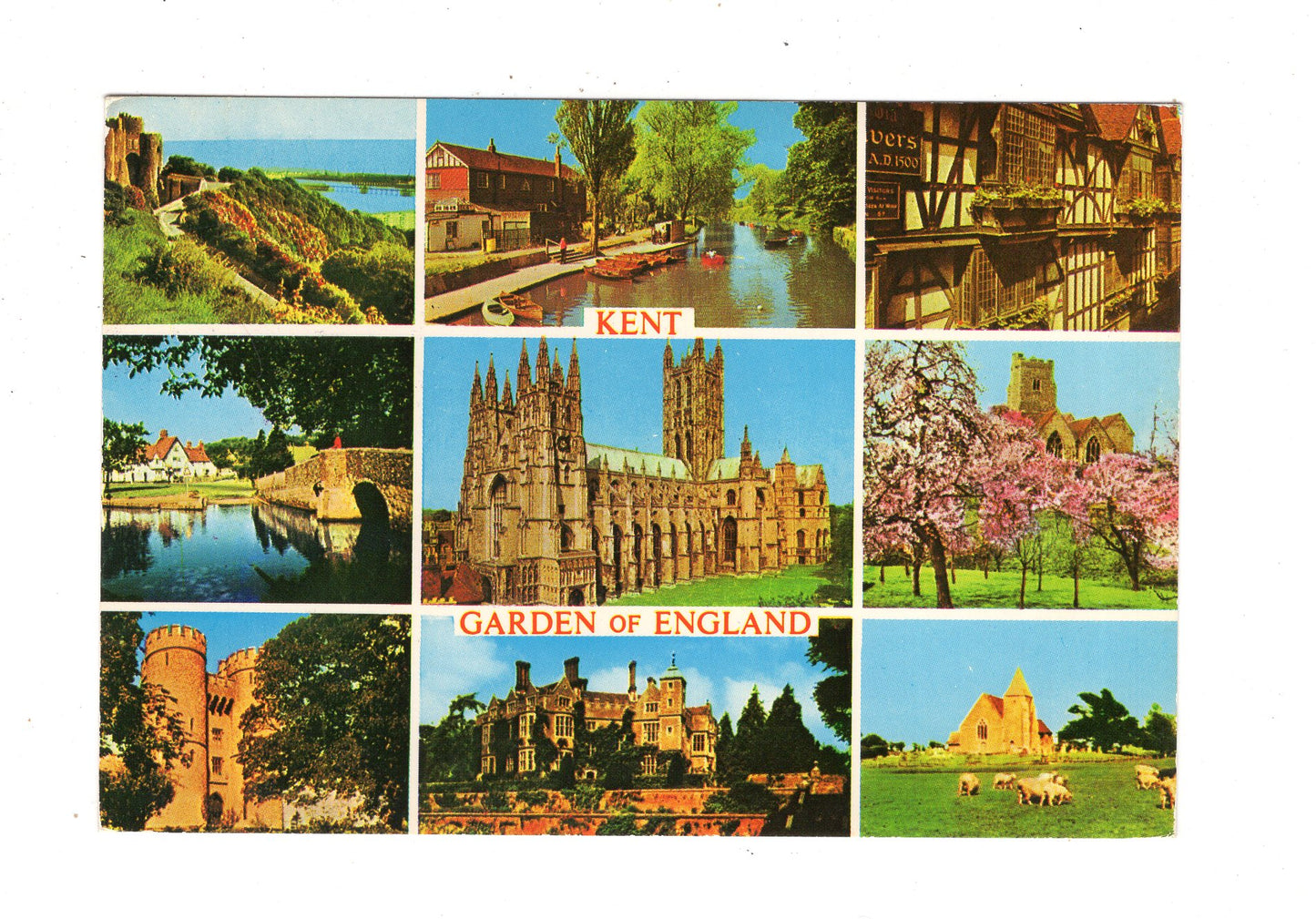 Ansichtskarte Kent - Garden of England / M1-68