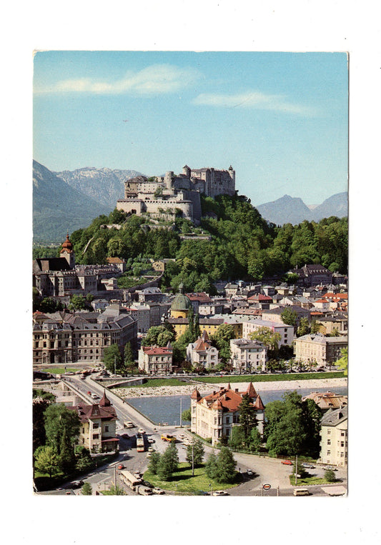 Ansichtskarte Salzburg / Festung Hohensalzburg +++ / Österreich