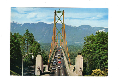 Ansichtskarte Lions Gate Bridge / Vancouver / British Columbia / Kanada