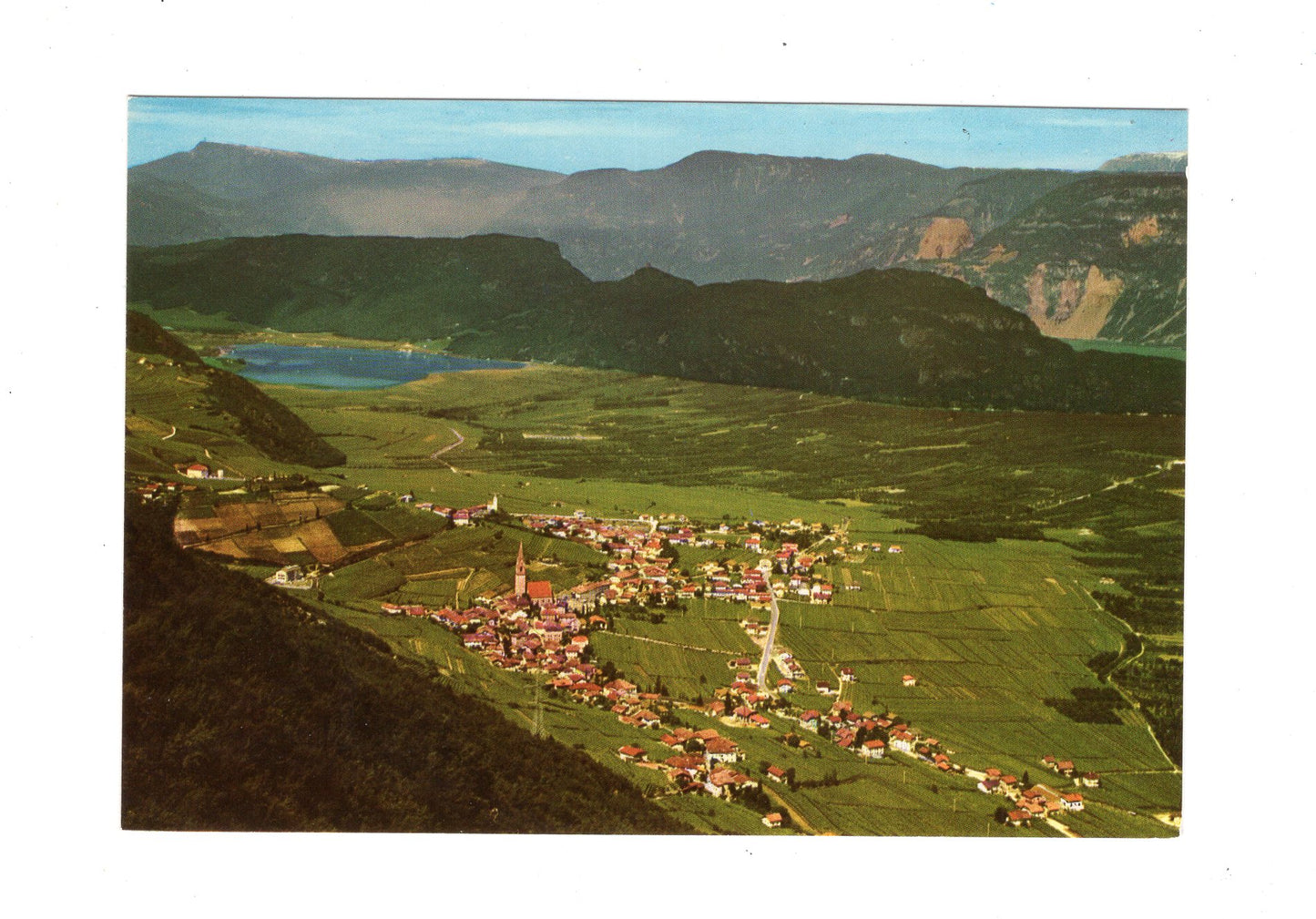 Ansichtskarte Etschtal / Tramin bei Bozen / Italien