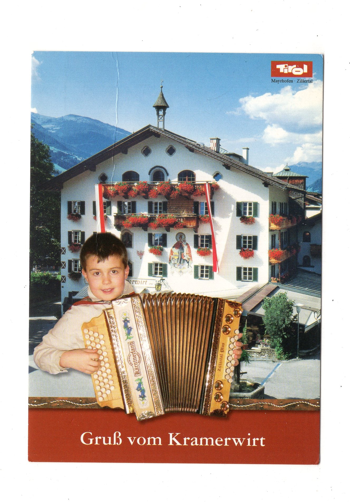 Ansichtskarte Alpenhotel Kramerwirt / Mayrhofen / Zillertal / Tirol / Österreich