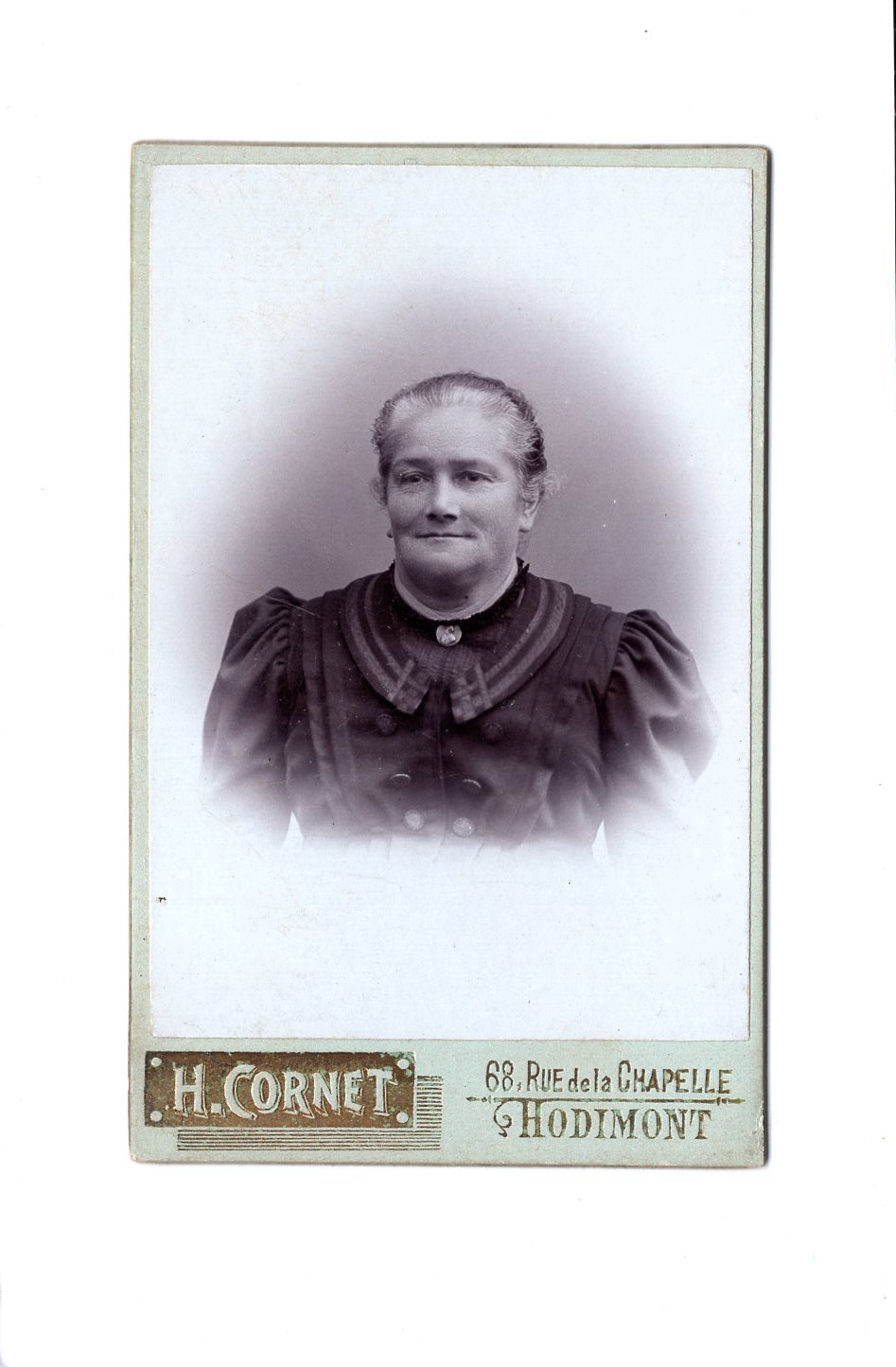 Fotografie Damenportrait - Hodimont um 1900
